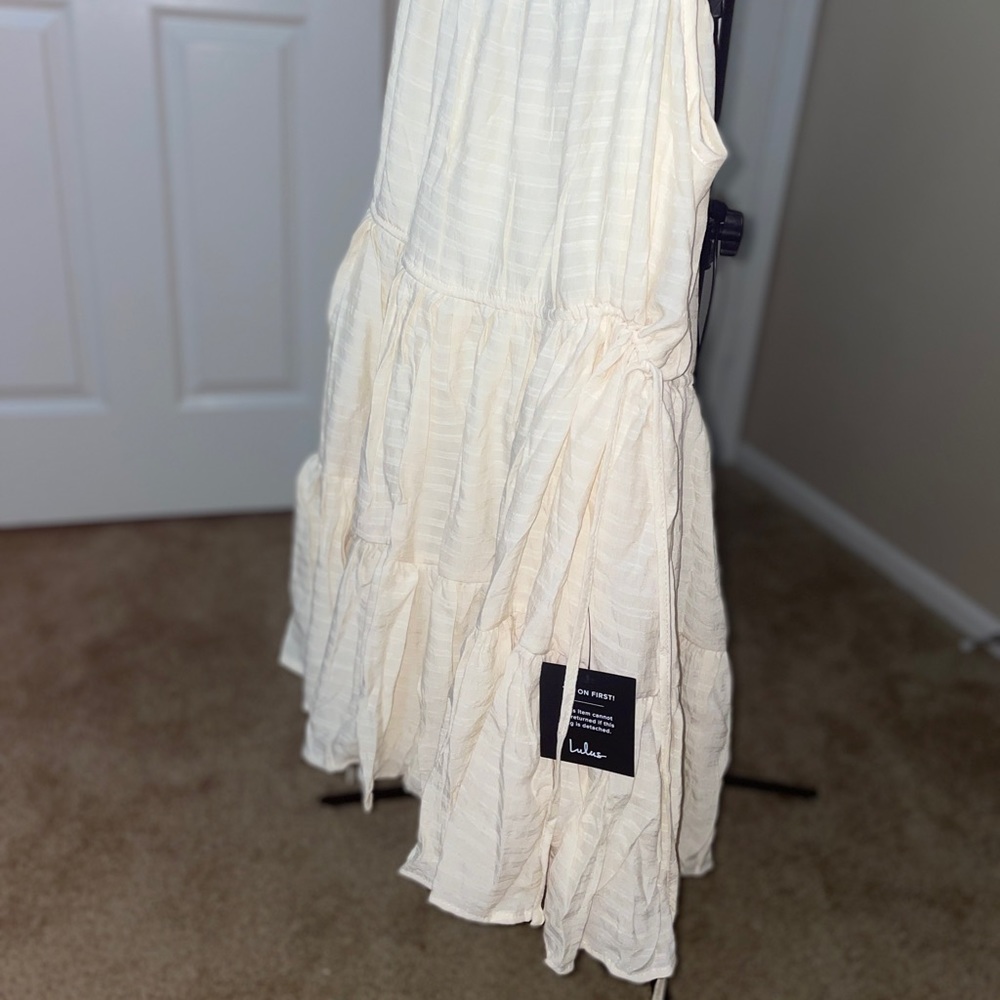 NEW LULUS side tie dress - Picture 4 of 11